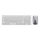 thumbnail image 1 of Teclado inalámbrico Bluetooth de modo dual de 2,4 G para negocios, silencioso, para cargar tabletas y portátiles, 1 of 5