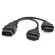 thumbnail image 2 of Cable de extensión divisor OBD2 OBD II Ikkegol 30 cm/12 pulgadas, 2 of 3