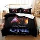 thumbnail image 1 of 3D Michael Jackson Bedding Set Single Twin Full Queen King Size Michael Joseph Jackson Bed Set Teenagers Bedroom Duvetcover SeBed Sheets, 1 of 5