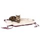 thumbnail image 2 of Cama para gato Armarkat 2 en 1 con tapete de felpa para gato, borgoña/ivorio, 2 of 6