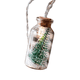thumbnail image 1 of Mini luces de Navidad para árbol, funciona con pilas, en frascos de vidrio transparente, 10 luces LED de color blanco cálido para decoración de interiores, hogar, dormitorio, boda, fiesta de cumpleaño, 1 of 7