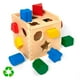 thumbnail image 1 of Cubo de encaje Melissa and Doug juguete didáctico madera, 1 of 5