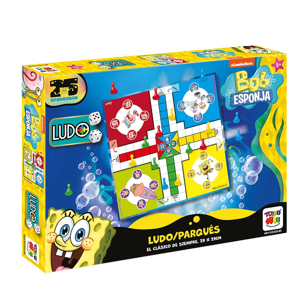 Toyng - Juego De Mesa Ludo Bob Esponja - Bob Esponja
