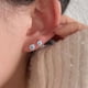 thumbnail image 1 of 1pair Stunning Moonstone Stud Earrings for Women - Delicate and Elegant Jewelry for Any Occasion, 1 of 5