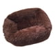 thumbnail image 5 of Perro Gato Cama Cálido Perrera Felpa Rectángulo Nido Cachorro Dormir S Marrón Oscuro, 5 of 5
