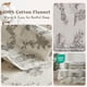 thumbnail image 4 of Juego de sábanas de franela Comfort Spaces, tamaño completo, gris Woodland Toile, 4 of 9