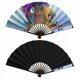 thumbnail image 5 of Vivo Abanico Plegable Chino, Abanico de Mano de Poliéster Plegable, Abanicos para Baile Fiesta Hogar, Adecuado para Hogar, Oficina, Fiesta, 5 of 6