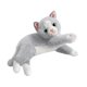 thumbnail image 3 of Gato Realista De Peluche Coleccionable Regalo De Cumplea?os Adorable Abrazable Realista Gris, 3 of 5