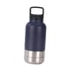 thumbnail image 1 of Botella de agua para perros aislada, con 2 tazones desmontables, contenedor de viaje de comida para perros a prueba de fugas multifuncional y portátil Azul, 1 of 5