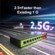 thumbnail image 3 of Conmutador Ethernet SICSOLINK de 10 puertos 2,5 G, 8 x 2,5 G RJ45, 2 x 10 G SFP, 3 of 7