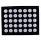 thumbnail image 5 of Tarjeta De Gema De Espuma Negra Blanca Insertar Caja De Joyería De La Bandeja De La Bandeja De La Pantalla De Almacenamiento De Piedras Preciosas, 5 of 5