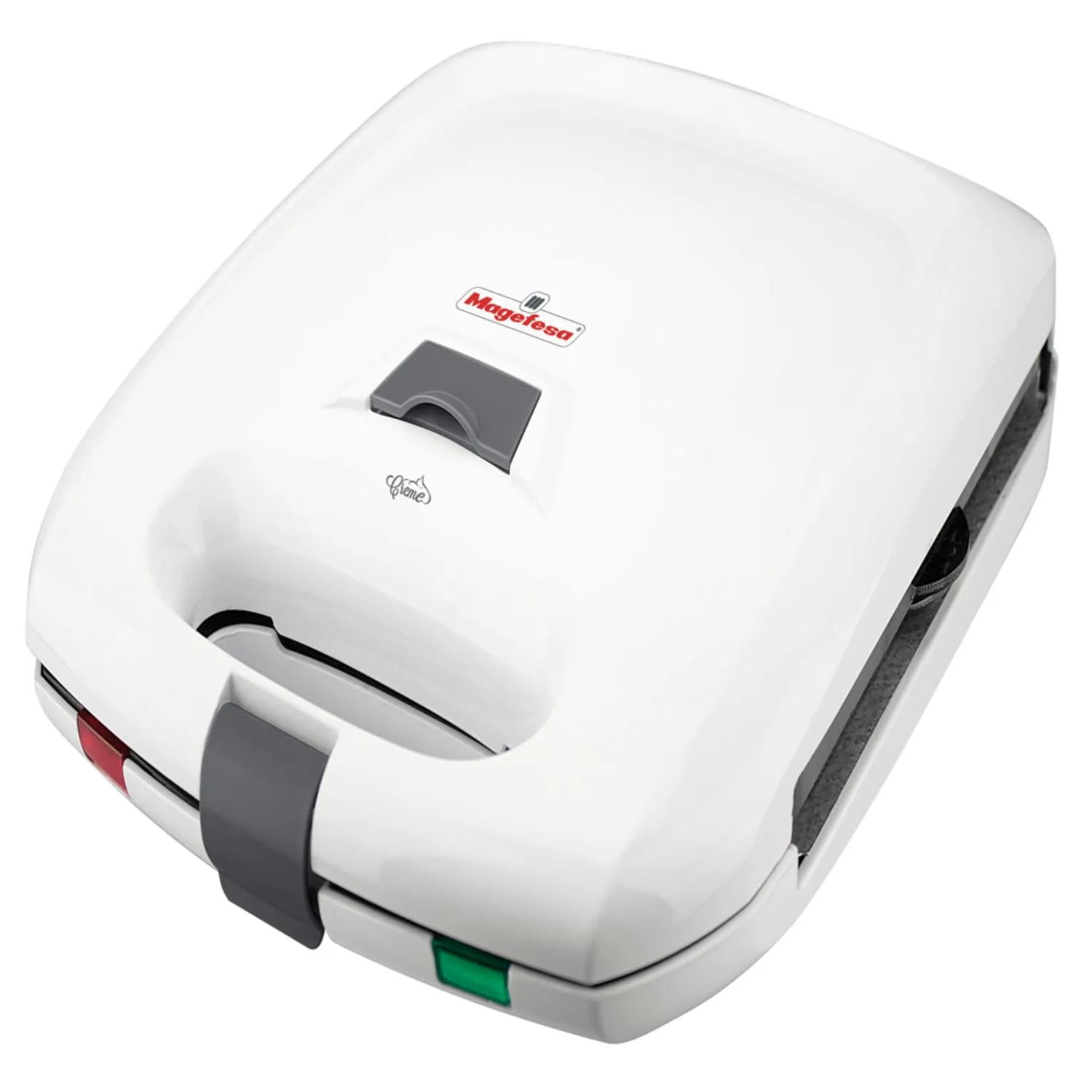 Magefesa - Waflera Electrica 1200w 4 Waffles Blanco Mgf8212