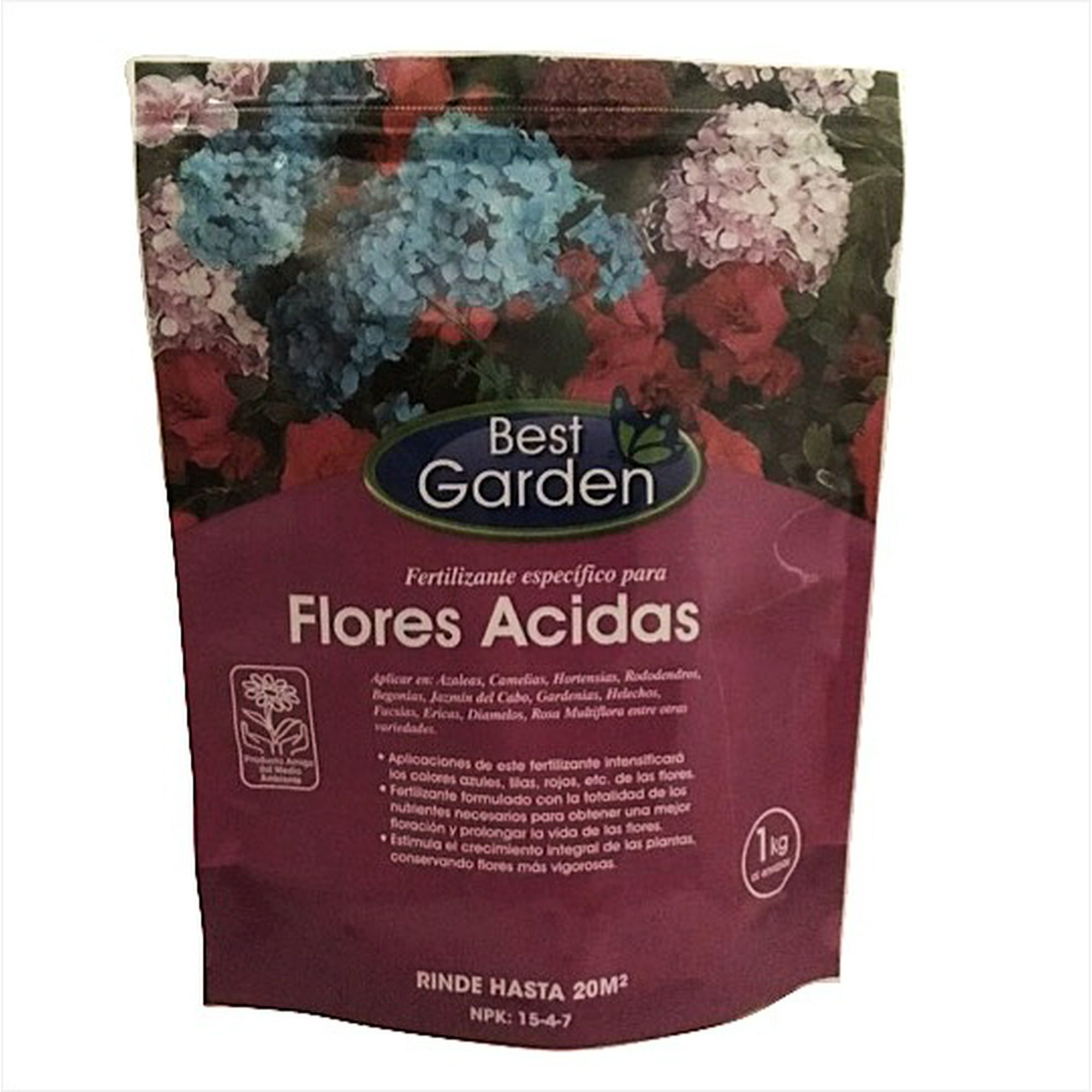 Best Garden - Fertilizante Específico Flores Acidas 1 Kg
