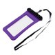 thumbnail image 1 of bolsa de aire impermeable bolsa de teléfono flotante bolsa de bolsa seca con cordón púrpura, 1 of 5