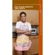 thumbnail image 5 of Delantal Alex Virtue con patrón floral retro y bolsillos grandes, 5 of 8