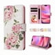 thumbnail image 3 of FOXDOCK Funda Tipo Cartera Floral para iPhone 16e ,Funda con Tapa de Cuero PU, Protección Antigolpes con Ranuras para Tarjetas y Soporte, 3 of 5