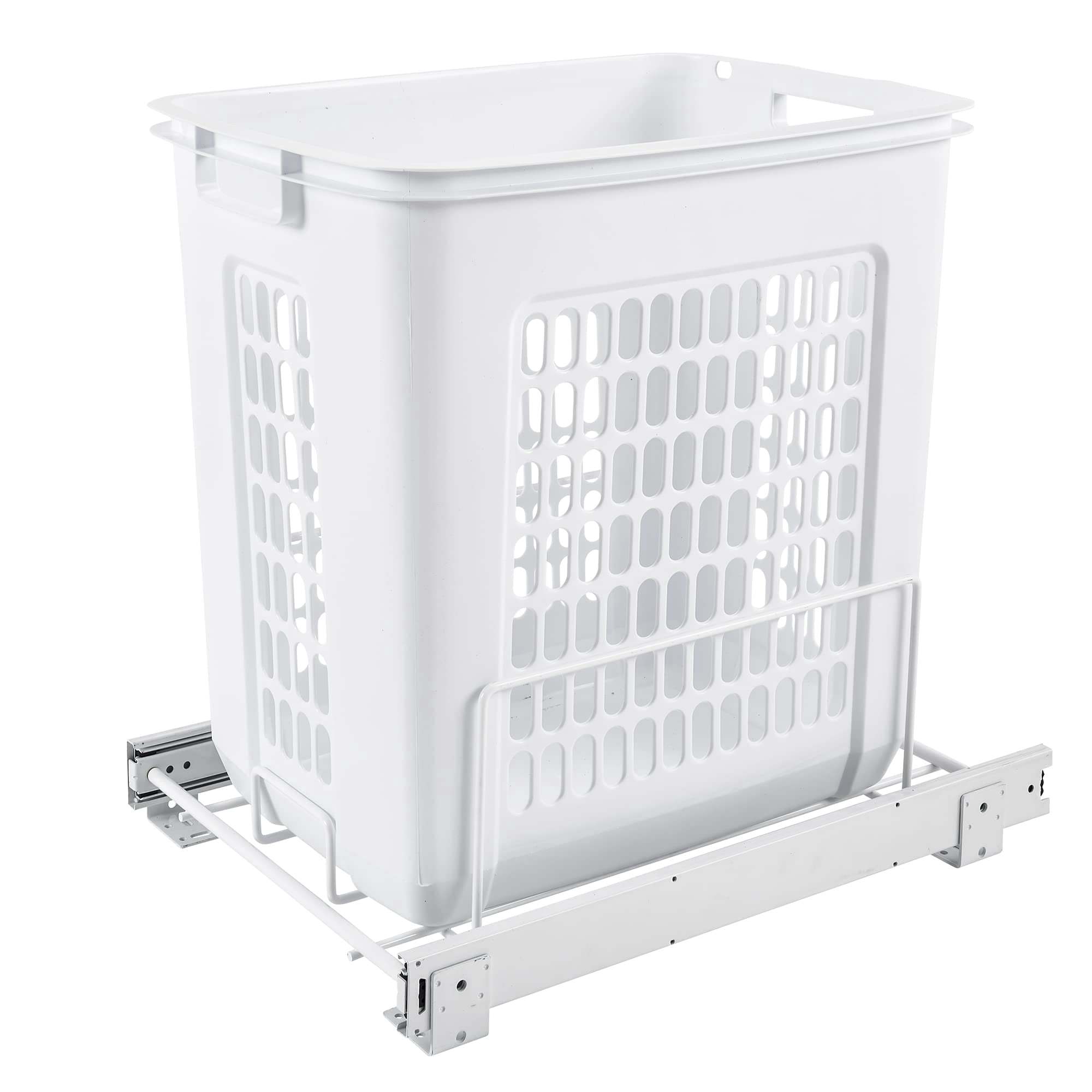 Cesto De Ropa Rev-a-shelf Hprv-1520 S De Plástico Polimérico Blanco