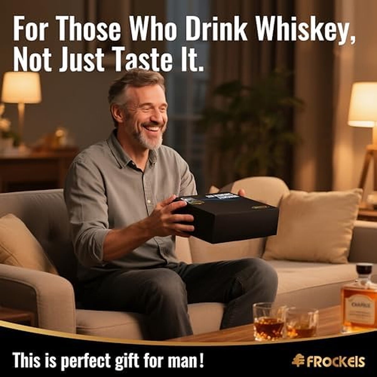Kit Ahumador De Cócteles Frockels 22pcs Soplete Whisky