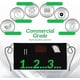 thumbnail image 2 of Delantal verde Lifestyle Server Cintura con 3 bolsillos, 24 unidades, negro, 2 of 6