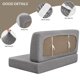 thumbnail image 4 of Fundas elásticas para cojines de comedor de autocaravana Gollense, paquete de 4, gris T, 4 of 7