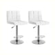 thumbnail image 1 of Pack 2 Silla Piso Bar Taburete con Respaldo Cuadrado, 1 of 3