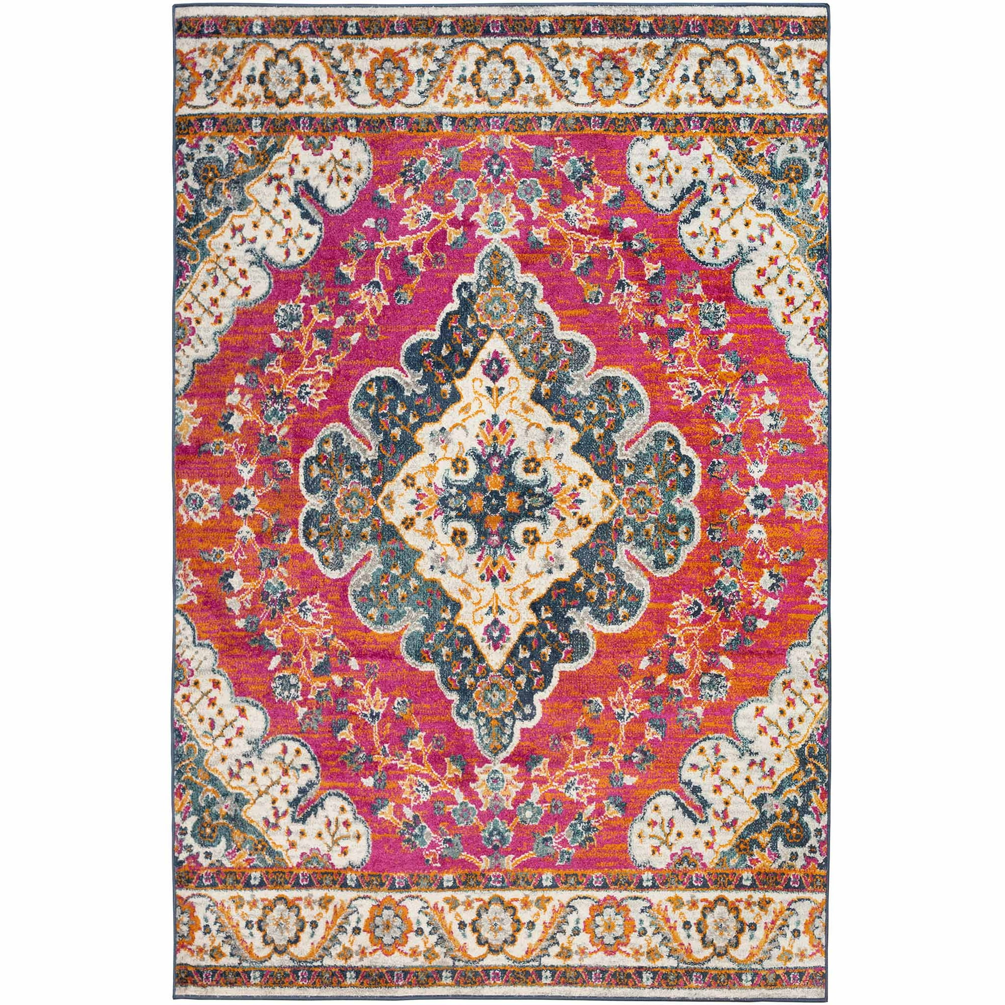 Deco2day - Alfombra Geil Bmf106c-5-fw-5x8 - 160 X 230 Cm - Multicolor