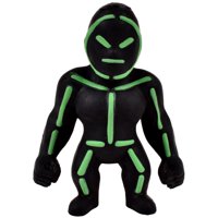 Ansaldo - Figura Stretch De Goma De 15 Cms Que Se Estira - Neon Man