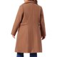 thumbnail image 4 of GRACE & GRANDEUR Abrigos de Invierno para Mujer Tallas Grandes Chaquetas de Un Solo Pecho Abrigos Largos 2X Café Claro, 4 of 5
