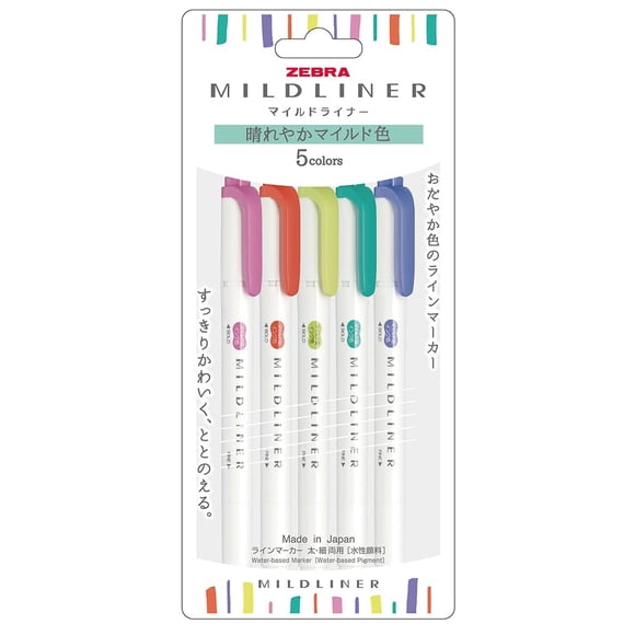 Iluminador Zebra WKT7-5C-HC-N Mildliner Radiant Suave Color