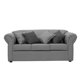 thumbnail image 2 of Juego De Living Amparo Tela Gris Claro, 2 of 5