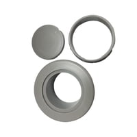 Magideal - Juego De Tapas Para Orificio De Sombrilla, Estabilizador, Pieza, Inserto Para Orificio De Sombrilla, Mesa De Patio Para Rv, Porche, Terraza O Patio. Gris