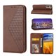 thumbnail image 1 of Funda Flip FOXDOCK para Samsung Galaxy S21 Plus , Estilo Billetera con Diseño Rombo, Correa de Mano y Soporte, Uso Diario, 1 of 6