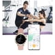 thumbnail image 2 of Reloj Inteligente Smartwatch HK88 Amoled IP68 NFC Notificaciones Salud dorado para uso diario color dorado, 2 of 3