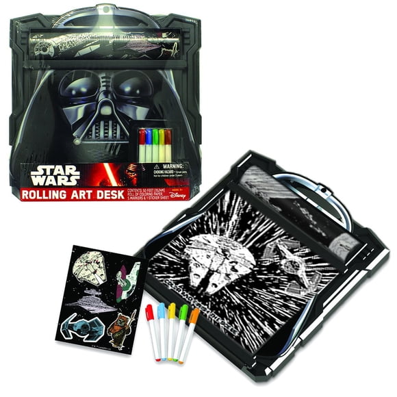 Set de juego de escritorio Rolling Art con tema de Darth Vader de STAR WARS