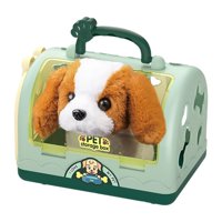Bothyi - Casa De Cachorro De Juguete De Peluche, Juguete Eléctrico Para Bebé, Regalos De Fiesta, Portátil Para Niños A