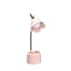 thumbnail image 4 of Lámpara de escritorio rosa con forma de flor KoudHug, recargable por USB, flexible, 4 of 7