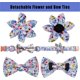 thumbnail image 5 of Set de Collar y Correa para Perro HMTRADE Floral Ajustable M Azul, 5 of 6