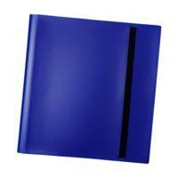 Bothyi - Carpeta De Tarjetas Con Diseño De Correa, 480 Tarjetas, Álbum De Almacenamiento Para Coleccionistas, Para Tarjetas De Juego, Color Azul Oscuro