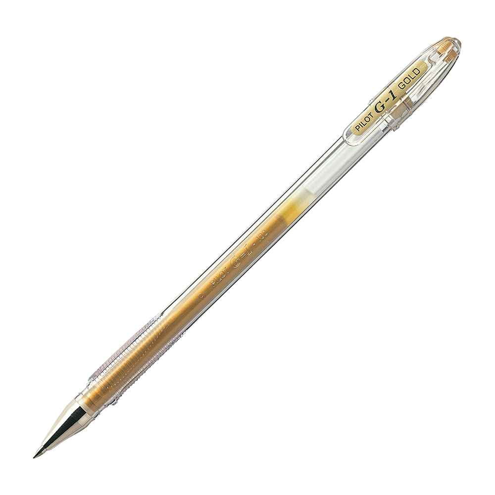 Pilot - Lápiz Gel G-1 0.7 Oro Metalizado