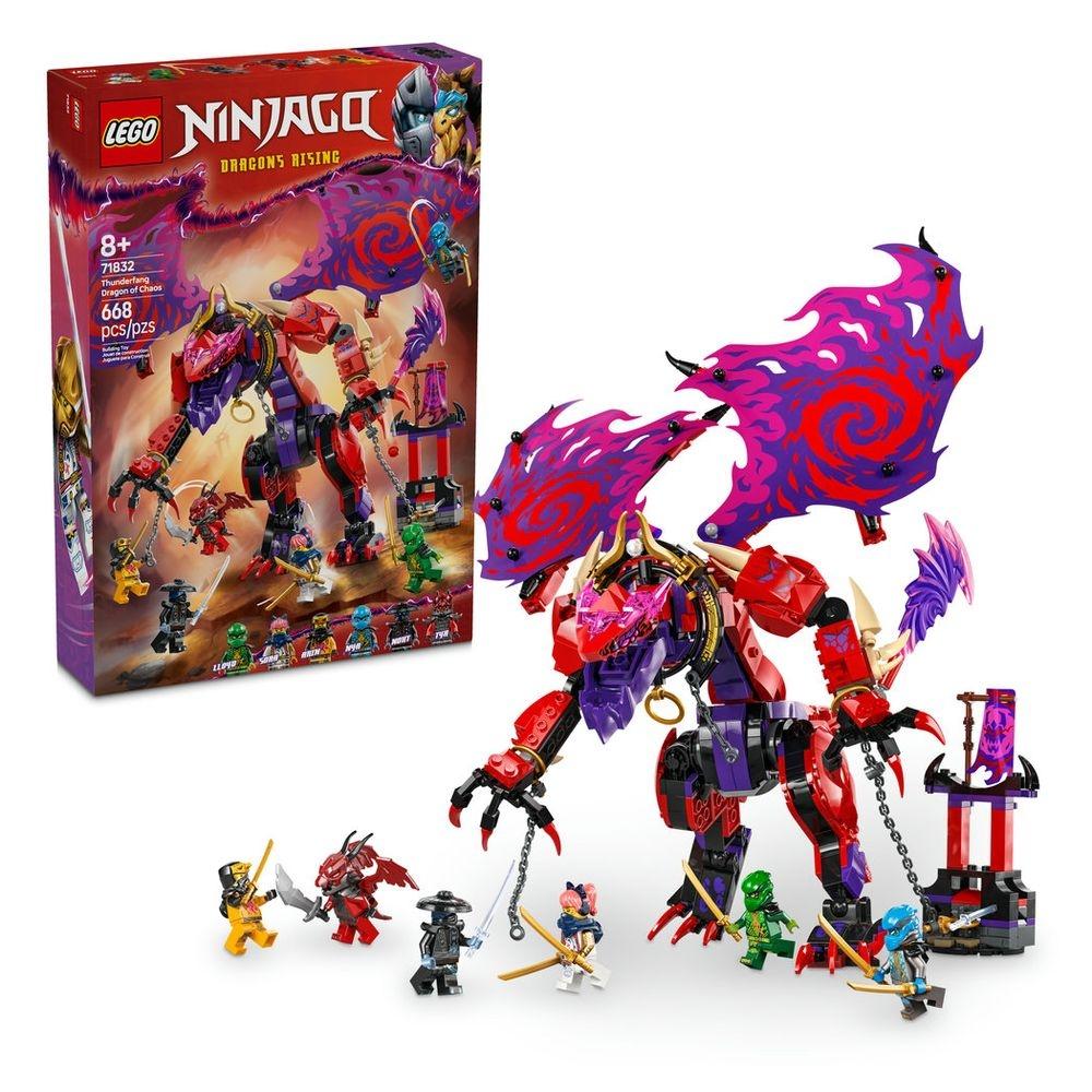 Set Lego Ninjago Dragón Del Caos Colmillo Tronador 71832