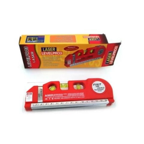 Click Ventas - Nivelador Cinta Métrica Laser 4 En 1 Medidor Herramienta