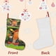 thumbnail image 3 of Los Backyardigans Tema: Calcetines de Navidad, fino lino blanco para colgar en escaleras y chimenea, decoración navideña para el hogar, regalo de Navidad. 45cm × 32cm, 3 of 5