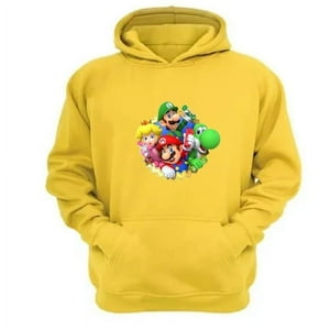 Genérico - Polerón Canguro Plomero Rojo Amarillo Talla S Unisex