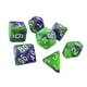 thumbnail image 4 of Dados Acrílicos D20 D10 D4 Juego De Dados Juego De Mesa Verde, 4 of 5