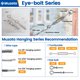 thumbnail image 5 of Eye Bolts Muzata, paquete de 10 unidades, acero inoxidable T316, grado marino, 5 of 5