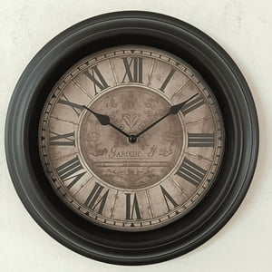 Genérico - Reloj De Pared 54X32X32.8 Cm, Elemental, Café