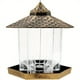 thumbnail image 1 of 1pc Twinkle Star Wild Bird Feeder Hanging For Garden Yard Outside Decoration, Hexagon Shaped With Roof, 1 of 2