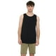 thumbnail image 1 of Polera Hombre Sin Mangas Slub Bolsillo Negro Corona, 1 of 5