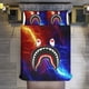 thumbnail image 2 of Red Blue Lightning Bape Shake Camo Comforter Set Soft 3 Pcs Twin Bedding Sets Thicken for All Season, 2 of 5