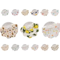 Genérico - Set 4 Babebros Algodón Impermeable Comida Bebes Lau